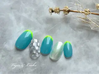 ネイル Vigor＆Looks 白金所属・mng vigorのネイルデザイン