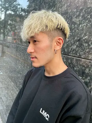 ショート カラー メンズ 松井 生のヘアスタイル