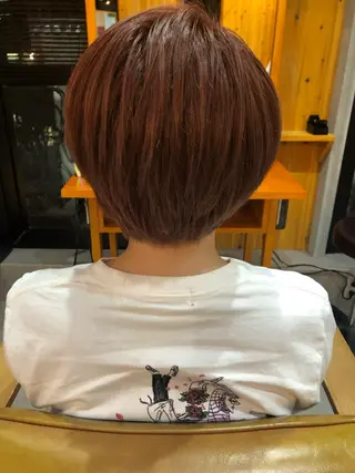 ショート カラー 脇谷 拓弥のヘアスタイル