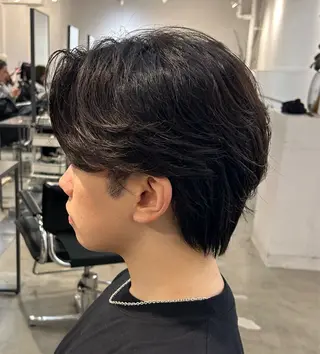 パーマ メンズ 💈メンズパーマの 匠💈曲がる縮毛矯正のヘアスタイル