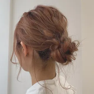カラー ヘアアレンジ 🎀taro ブリーチなしカラーのヘアスタイル