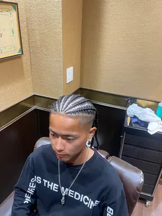 メンズ 栫 雄大のヘアスタイル