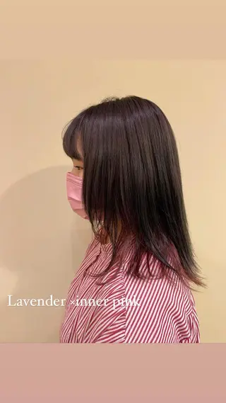 セミロング イロヘアー北岡崎店所属・ilo.hair 小澤日菜子✂️💕のヘアスタイル