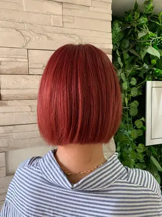 ショート 韓国ヘア×ハイトーン AYA💫のヘアスタイル