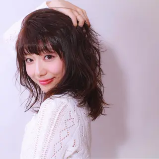 ミディアム カラー Orange hair salon所属・ショート特化⭐️浅田 大輝Orangeのヘアスタイル