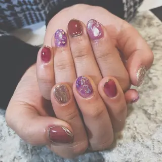 ネイル 鈴木 優菜のネイルデザイン