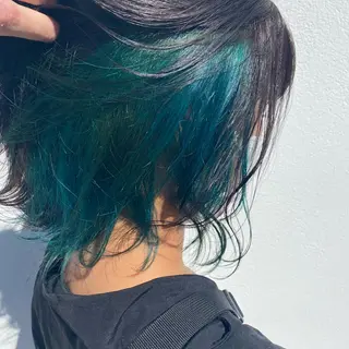 ミディアム カラー 韓国ヘア特化 💟 ララア 💟のヘアスタイル