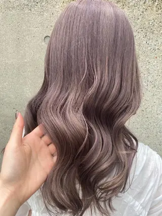 ミディアム カラー シャドールーツ美容師 篠原康太のヘアスタイル