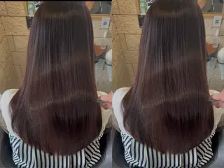 ロング シュモレ ポルターレ所属・髪質改善/東雲 美髪縮毛矯正/小坂翔のヘアスタイル