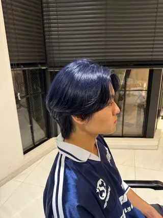 ショート カラー メンズ 艶髪/ロングモデル 募集🫧terukaのヘアスタイル