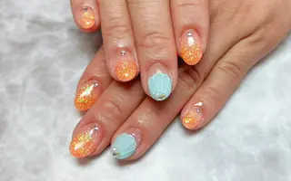 ネイル ネイルリボン 受付スタッフのマツエク・マツパデザイン