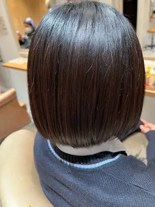 ミディアム 大河原 美優のヘアスタイル