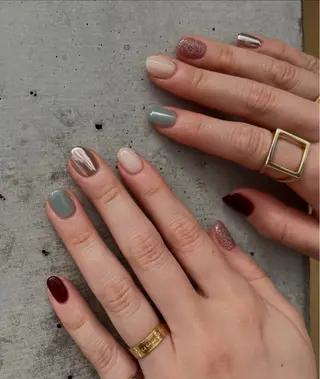 ネイル 高木 維麗絲のネイルデザイン