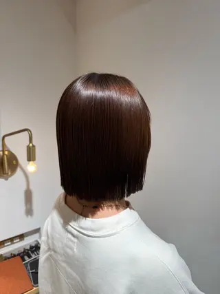 ショート lint所属・ボブカット/ 大津寧々のヘアスタイル