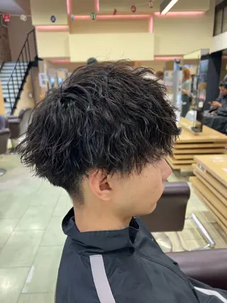 パーマ メンズ メンズカット/柏/韓 国/メンズパーマ航太のヘアスタイル