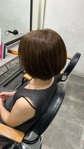 カラー 竹川 りょうのヘアスタイル