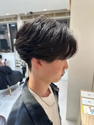 パーマ メンズ AITOKYO  men's 横浜所属・【パーマの達人】 メンズ特化🔥小平徹のヘアスタイル
