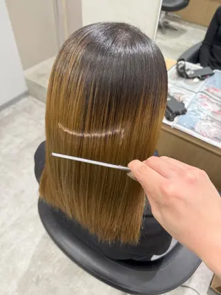 ミディアム パーマ 雰囲気似合わせ/永田 汰伊智/艶カラー🫧のヘアスタイル