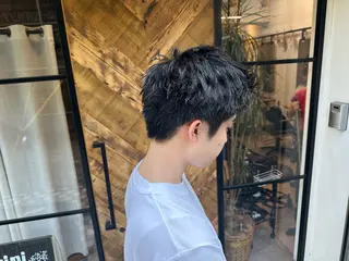 メンズ メンズカット　パーマ 特化美容師　中野稜平のヘアスタイル