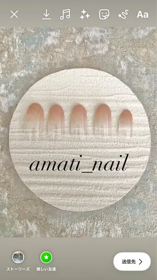 ネイル amati_nail TAKAKOのネイルデザイン