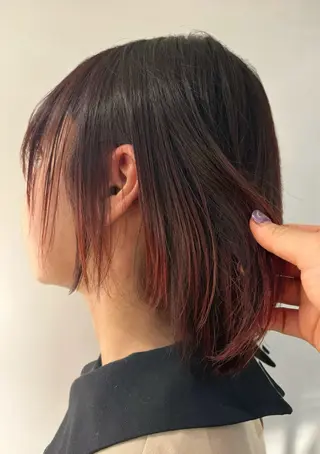 カラー 似合わせカット/ 艶カラー/いらみなのヘアスタイル