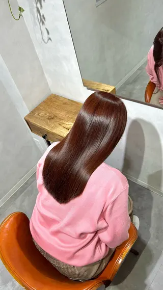 セミロング 寺下 璃桜のヘアスタイル