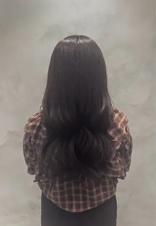 ロング Tiffa所属・暗髪/ YU-KIのヘアスタイル
