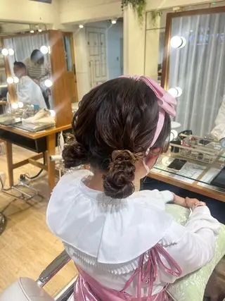 ヘアアレンジ 優希 ／カットモデル募集中のヘアスタイル