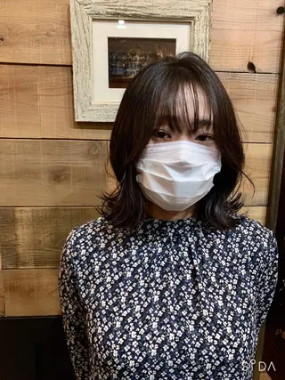 ミディアム SHIAN 八王子👼鬼塚さやかのヘアスタイル