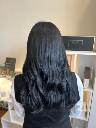 ロング カラー 竹添 有梨沙のヘアスタイル