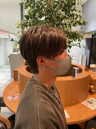 ショート カラー メンズ ayaka |トレンドヘアのヘアスタイル