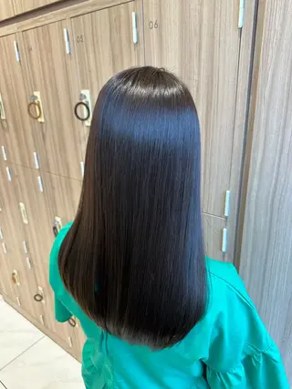 ロング カラー パーマ 🌷縮毛矯正🌷 中村百花のヘアスタイル