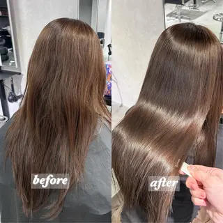 ロング 髪質改善大阪/ 酸性縮毛矯正/ゆうとのヘアスタイル