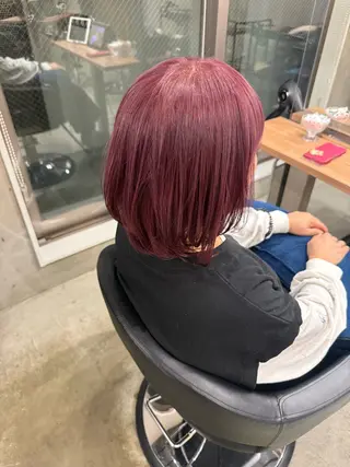 カラー 篠田 舞のヘアスタイル