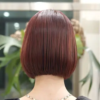 ショート カラー パーマ ⭐️ボブ/ショート りゅうしんのヘアスタイル