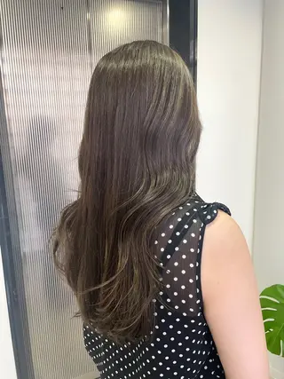 ロング コトネ🫧 韓国風レイヤーカットのヘアスタイル