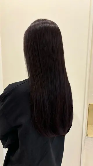 ロング よこやま なぎさのヘアスタイル