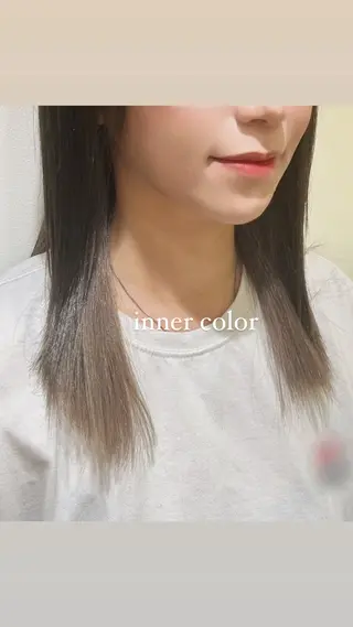 カラー momoha 『モテヘア🍓』のヘアスタイル