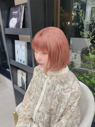 ショート カラー 長尾 康生のヘアスタイル