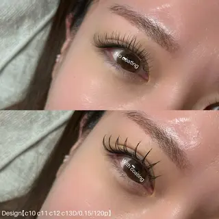 マツエク・マツパ LABEL NATSUKAのマツエク・マツパデザイン