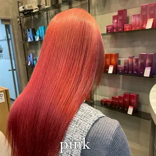 ロング カラー ✨縮毛矯正　韓国ヘア レイヤー✨大濱快斗のヘアスタイル