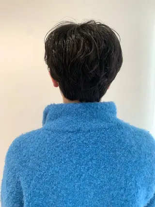 パーマ メンズ 松浦ゆずき 韓国/ 診断/ダウンパーマのヘアスタイル