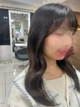 ロング 【縮毛矯正/レディー スカット】美涼🎀のヘアスタイル