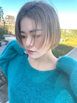 ショート カラー メンズ 🫧FEAT. ／Rikka 🫧のヘアスタイル