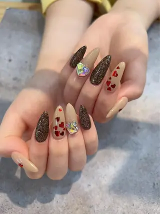 ロング ネイル Nail&Eye lashレクランのネイルデザイン