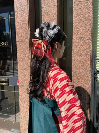 ヘアアレンジ 田中 あやなのヘアスタイル