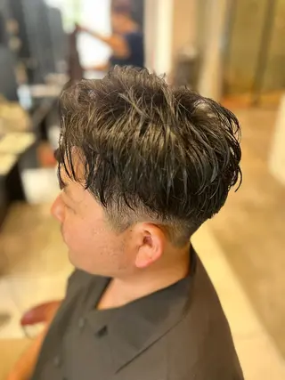 ショート メンズ EARTH大宮宮原店所属・ri kuのヘアスタイル