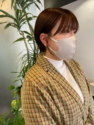 ショート 髪質改善・酸性・ ストレート　Maruのヘアスタイル