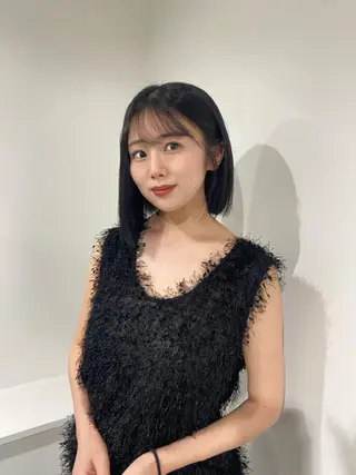 カラー AO所属・RISAKO 艶髪モテヘア🎀府中のヘアスタイル