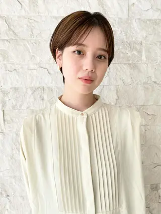 ショート カラー suvvy hairsalonのヘアスタイル